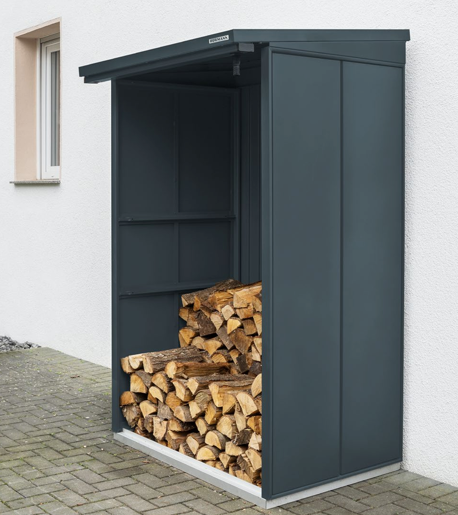 Навес за дърва Berry — цялостен изглед