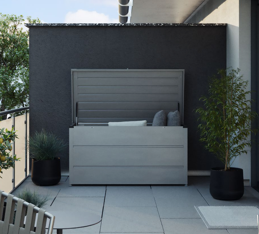 Градинска ракла Juno — цялостен изглед