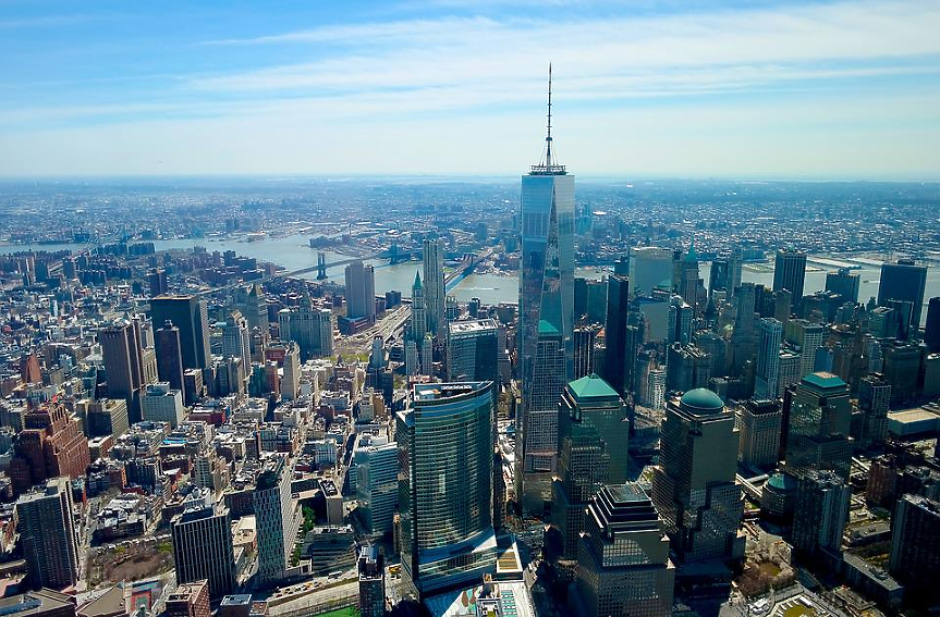 One World Trade Center, Ню Йорк, САЩ - 541.3 метра