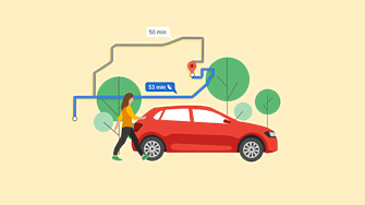 Google Maps въведе и у нас опцията за най-екологичен маршрут 