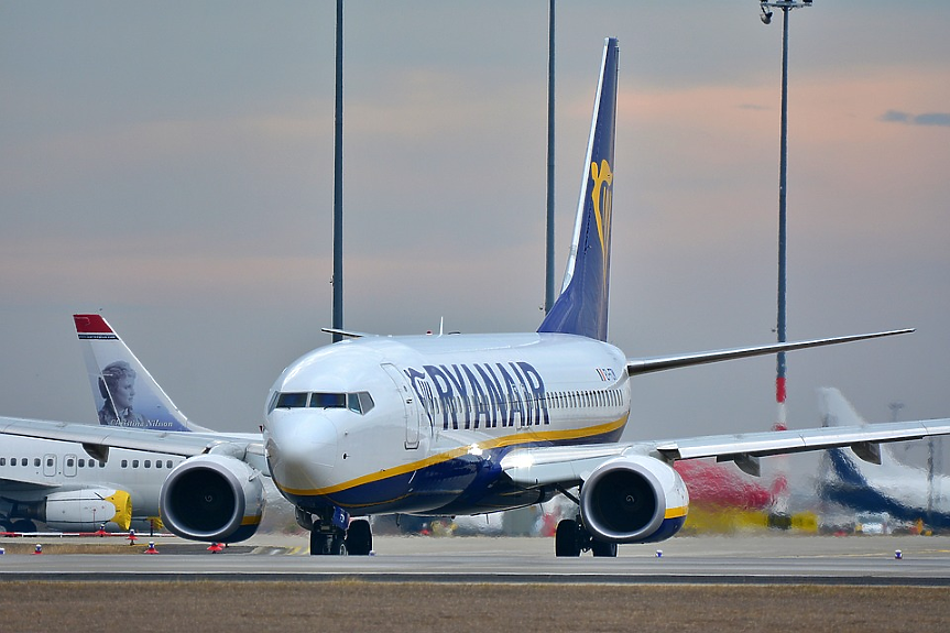Ryanair обяви най-високата шестмесечна печалба в историята си