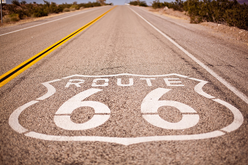 Легендарният Route 66 привлича все повече велосипедисти