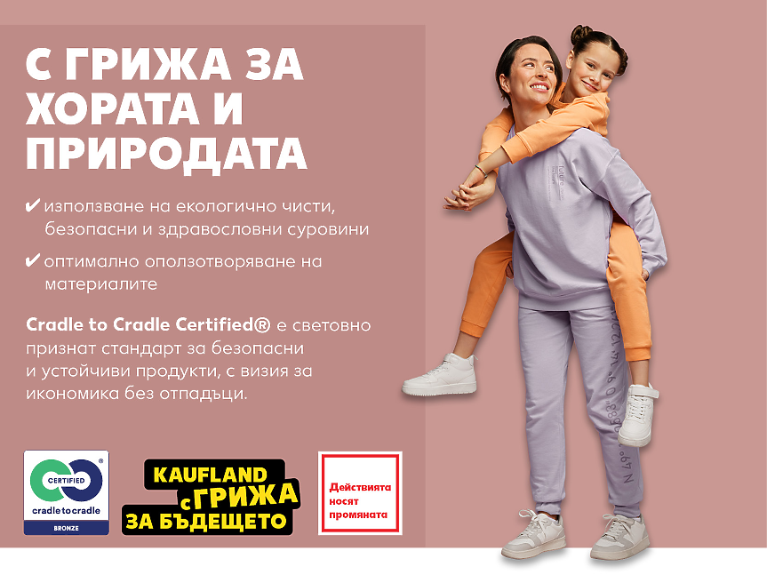 Kaufland разширява асортимента си от артикули от устойчив текстил