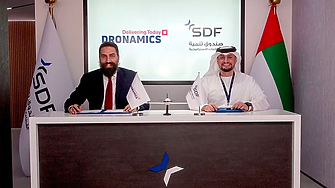 Dronamics открива първия си завод в OAE