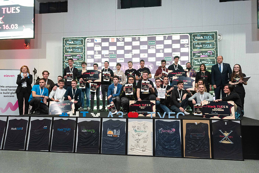 Кои са победителите в хакатона Hack TUES X?