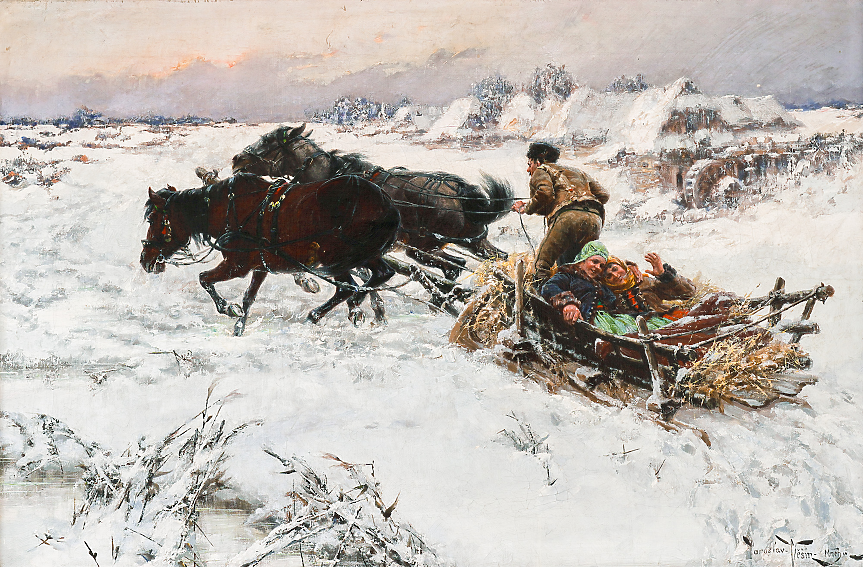 "Разходка с шейната", Ярослав Вешин Artmark