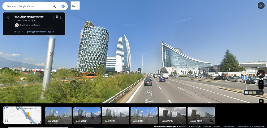 Колите на Google Street View отново тръгват из България