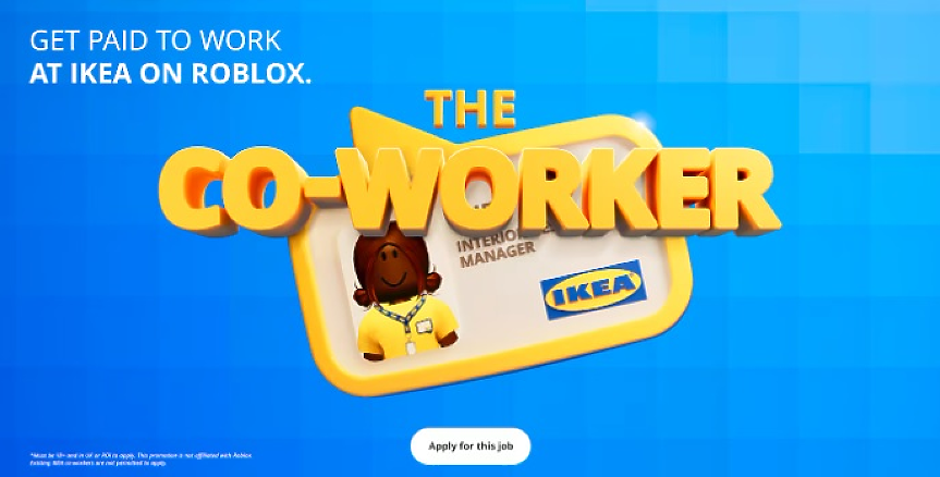 IKEA търси истински служители за виртуалния си магазин в Roblox