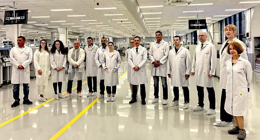 Обиколка на производствената база на Festo България в София, ©Darik Business Review