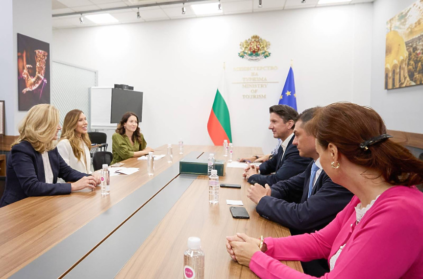 Среща на министъра на туризма Мирослав Боршош с представители на Българската организация за винен туризъм (БОВТ); ©Министерство на туризма