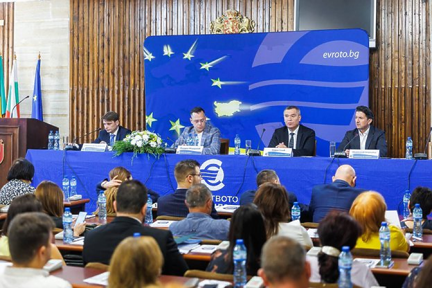 Информационна среща за въвеждането на еврото у нас в Добрич; ©Министерство на земеделието и храните