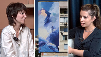 Упование – стенопис до бившия хотел Плиска превръща Витоша в символ на мечтите на София (видео)