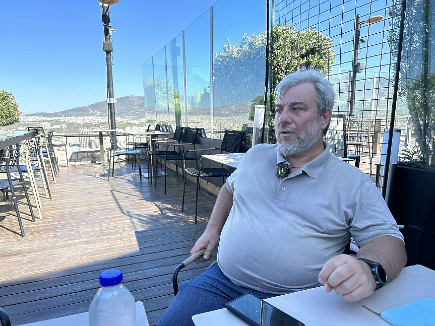 Генчо Банев, преподавател в Атинския университет