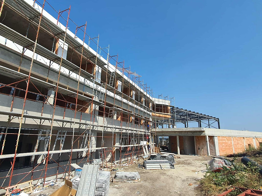 Строеж на ново училище в Бургас; ©Община Бургас