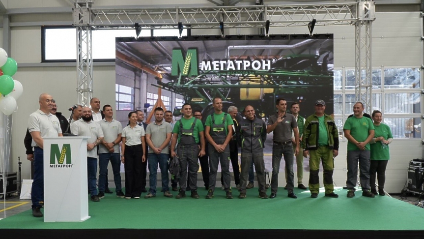 Откриване на новия търговско-сервизен комплекс на „Мегатрон“ ЕАД в Мартен; ©Община Русе