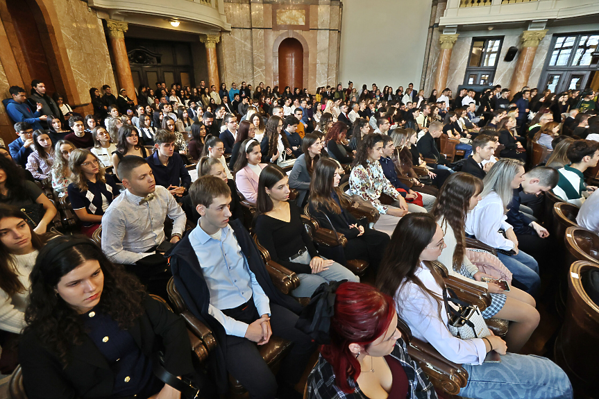 Студенти в Софийския университет; ©МОН