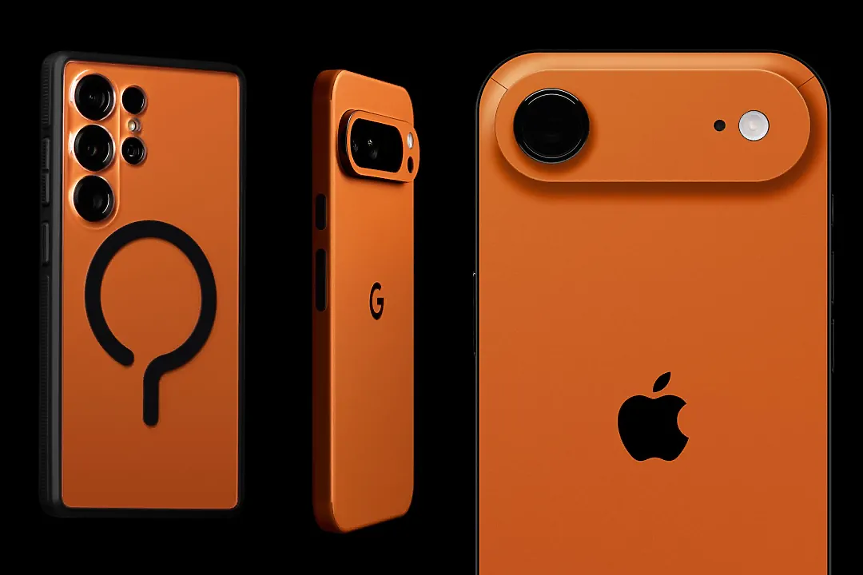 Тим Кук избира цвета, ние копираме: Kак и телефоните с Android са в оранжево