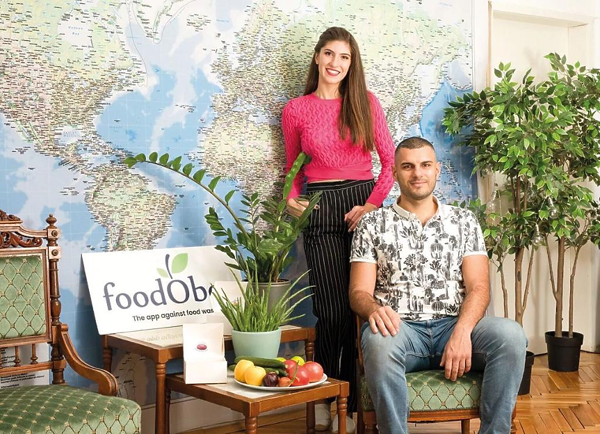 Джейн Димитрова и Велин Керков, съоснователи на Foodobox