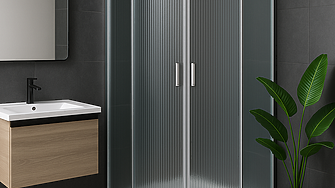 Елегантност в банята: най-новата тенденция при овалните душ кабини с ребрено стъкло