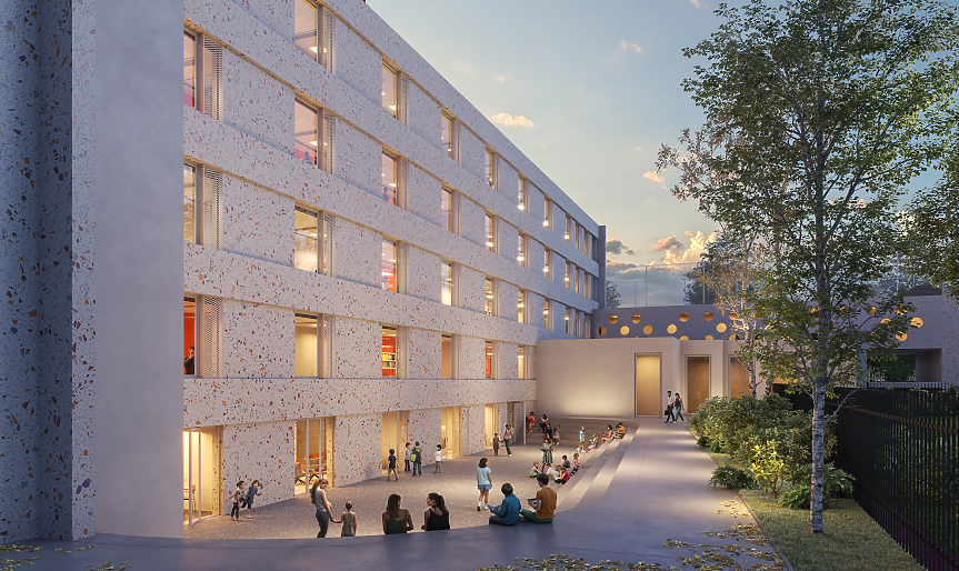 Цялостното обновяване на 35. СЕУ започна; &nbsp;©Столична община