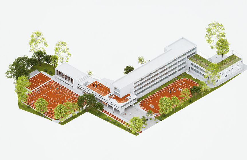 Цялостното обновяване на 35. СЕУ започна; &nbsp;©Столична община