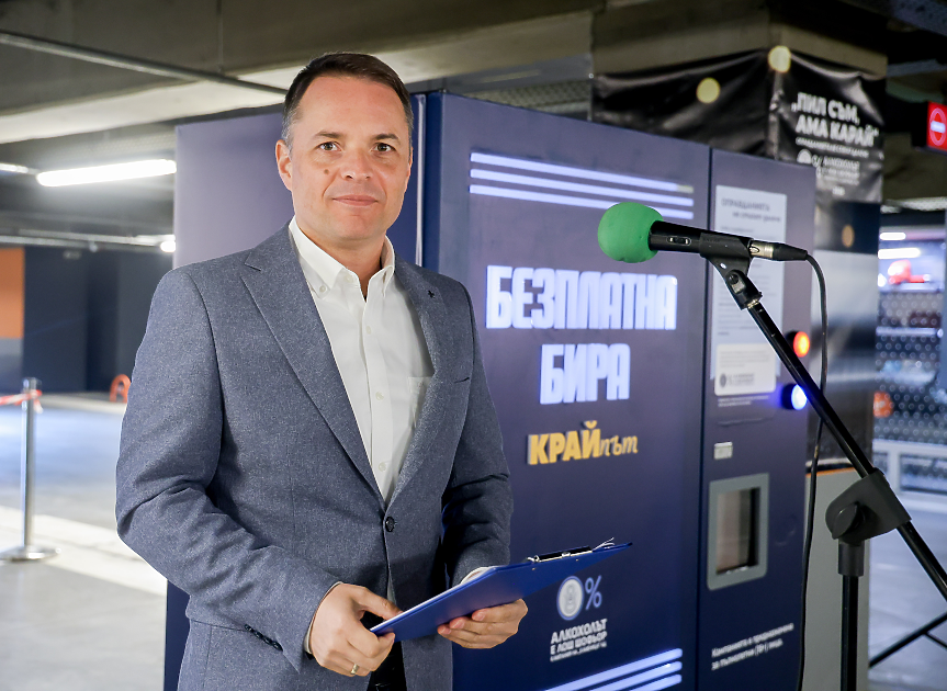 Изпълнителният директор на "Каменица" АД Владан Матич на откриването на инсталацията