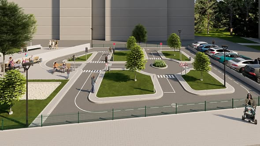 Площадката Полигон в жк Сердика