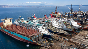 Гробището на круизните кораби по време на пандемията 