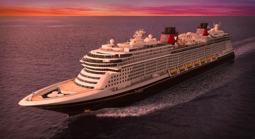 Най-новият круизен кораб на Disney се готви за отплаване 