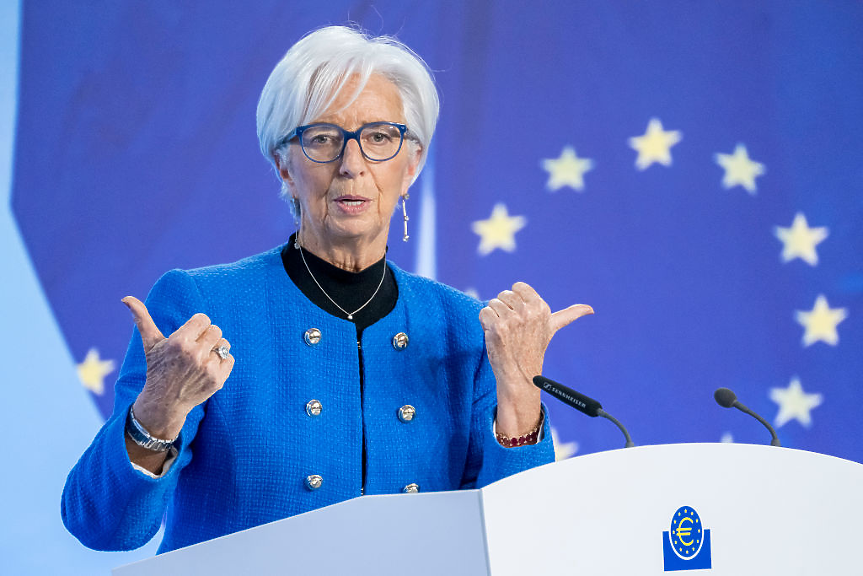 Кристин Лагард в София: Ефект от закръгляне при въвеждането на еврото се наблюдава само първите 6 месеца
