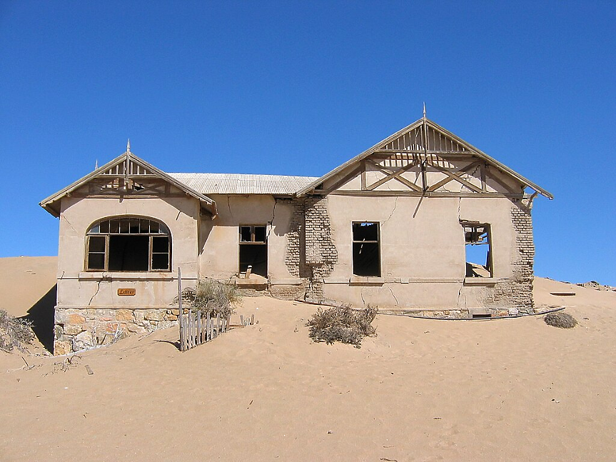 Колманскоп, изоставения град в Намибия / Уикипедия