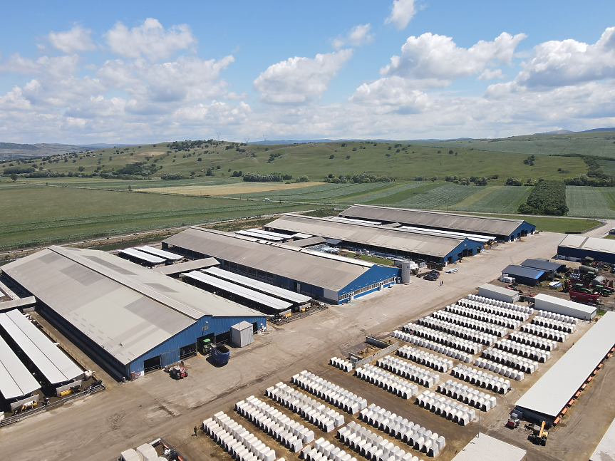 Румънска компания, която е най-големият производител на мляко в Европа, увеличава капацитета си