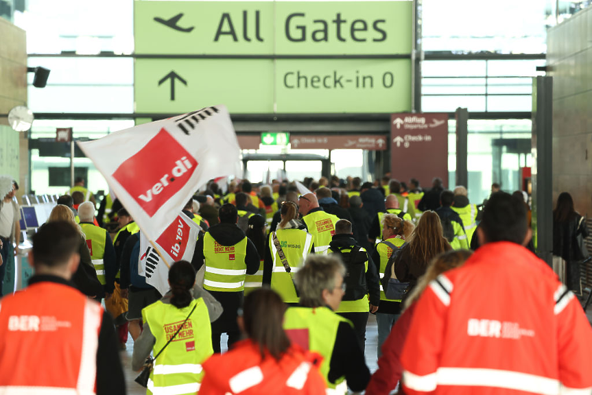 Какви стачки се очакват по европейските летища през декември?