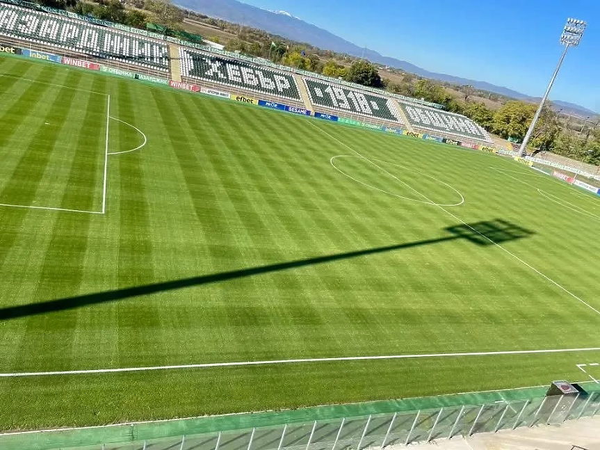 Стадион „Георги Бенковски" в Пазарджик; ©Община Пазарджик