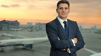 Новият бизнес салон на Терминал 3 на летището в София - три пъти по-голям от настоящия