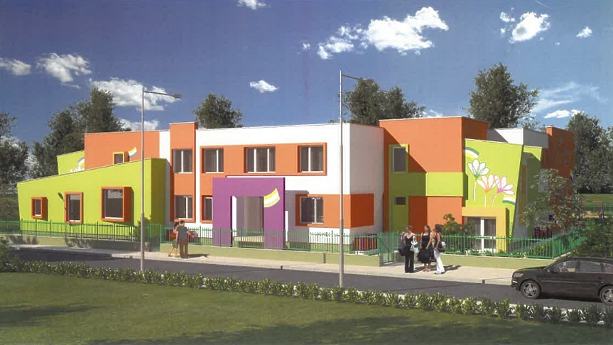 Строителството на нова детска ясла започна в Русе; ©Община Русе