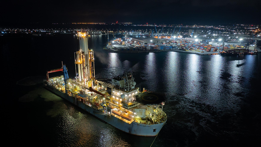 Блок Хан Аспарух в Черно море / Снимки: OMV Petrom