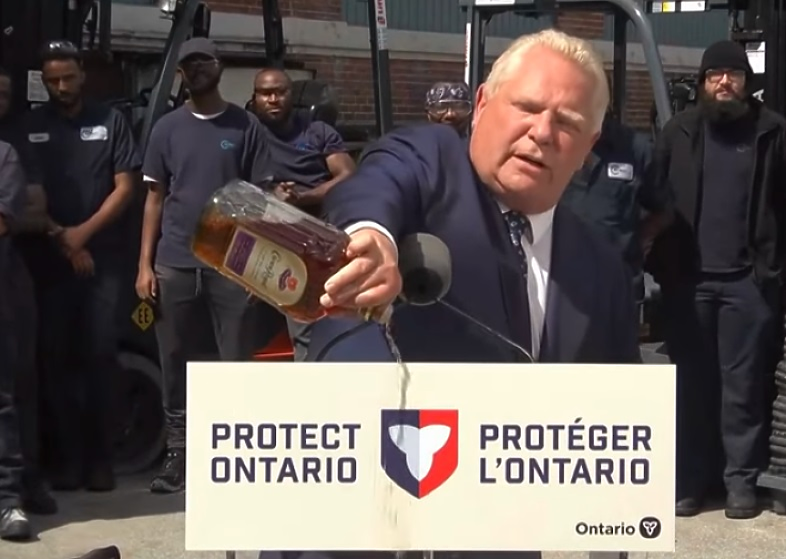 Как британско уиски скара две канадски провинции?