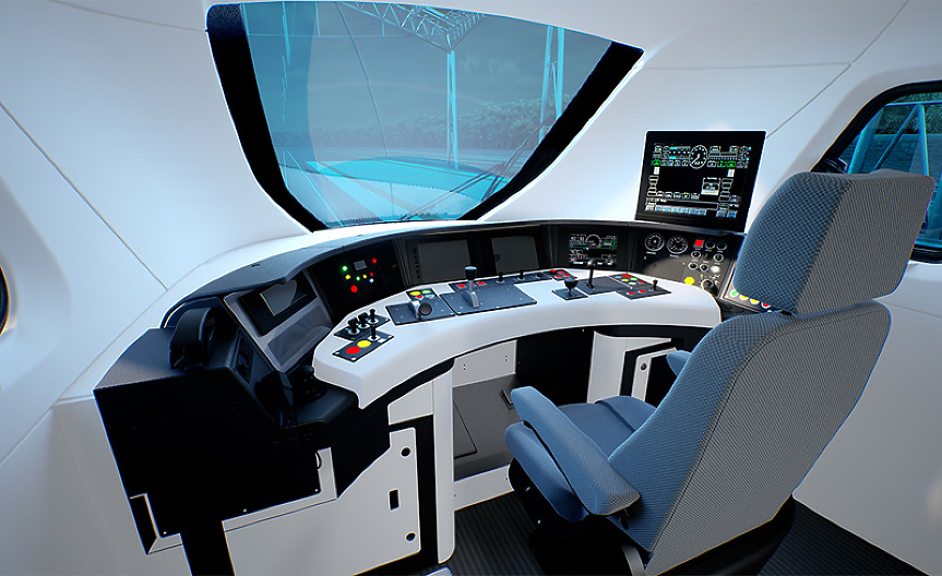 високоскоростен влак в Турция / Снимки: TURASAS