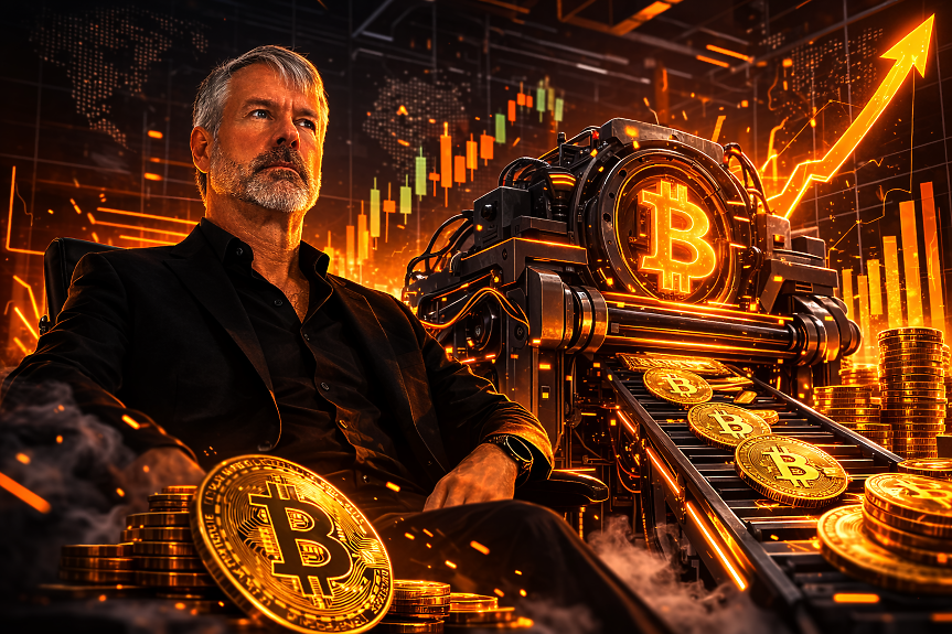 Как Strategy превърна една акция в машина за купуване на биткойн