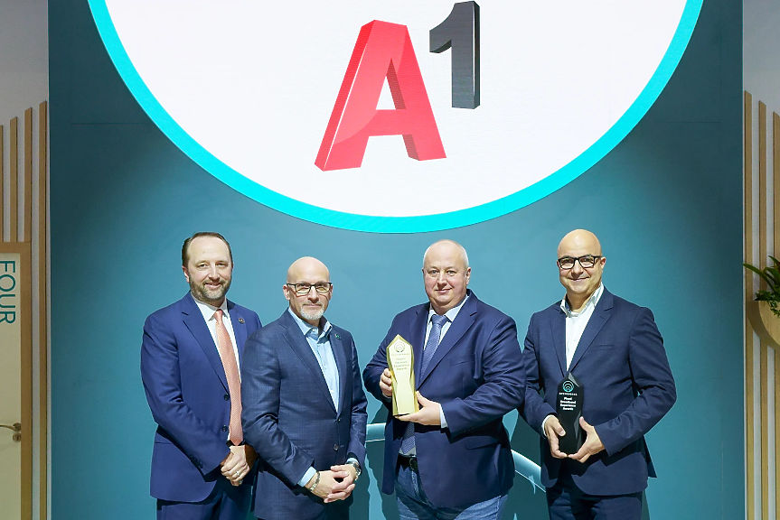 На Световния мобилен конгрес 2026 в Барселона: A1 с награди за фиксиран интернет и най-бързата 5G мрежа в Европа