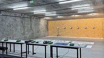 Откриха първото в Бургас стрелбище за спортна стрелба (снимки)