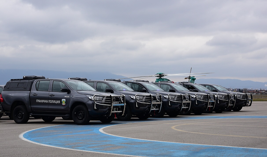 Гранична полиция получи специализирана техника от ЕС за над €10 млн.; ©ГДГП