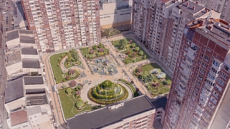 Най-модерното междублоково пространство в София изграждат в Зона Б-5 (снимки)