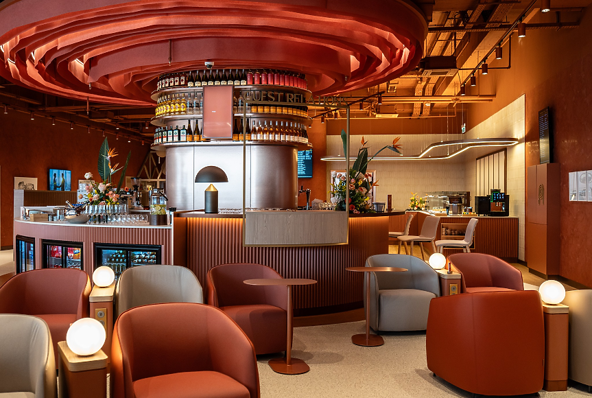 Ново поколение бизнес салон откриха на летището в София (снимки)