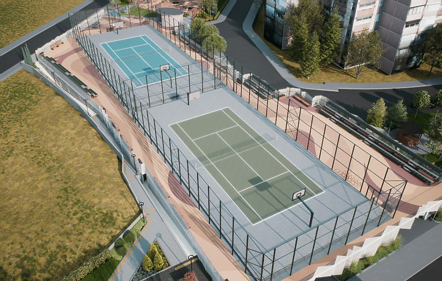 Нова паркова зона и полувкопан обществен паркинг в Благоевград / Снимки: Община Благоевград 