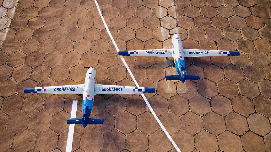 Дронове Black Swan на Dronamics