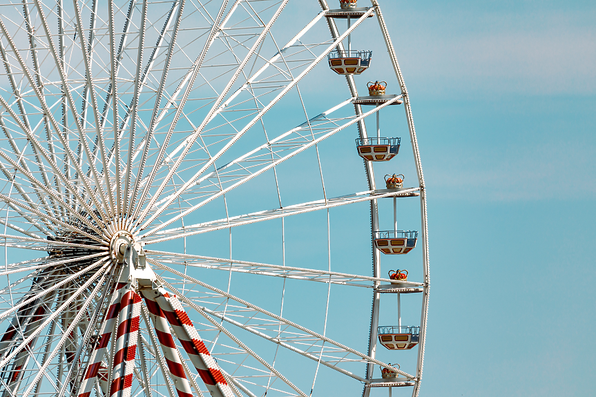 Най-голямото виенско колело у нас отваря в София. Колко са високи рекордьорите по света?