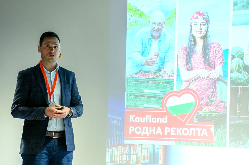 Ръководителят на звено „Плодове“ в Kaufland България Красимир Белчев; ©Kaufland България