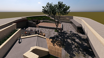 В сцена на открито превръща Пловдив един от подлезите си (снимки)